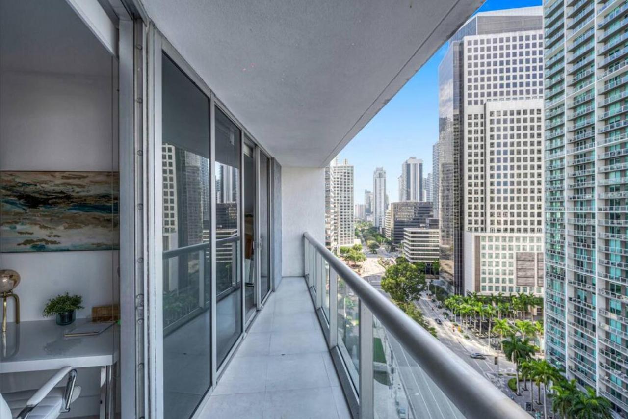 شقة Modern 1 Bed Icon Brickell With Amazing Views ميامي المظهر الخارجي الصورة
