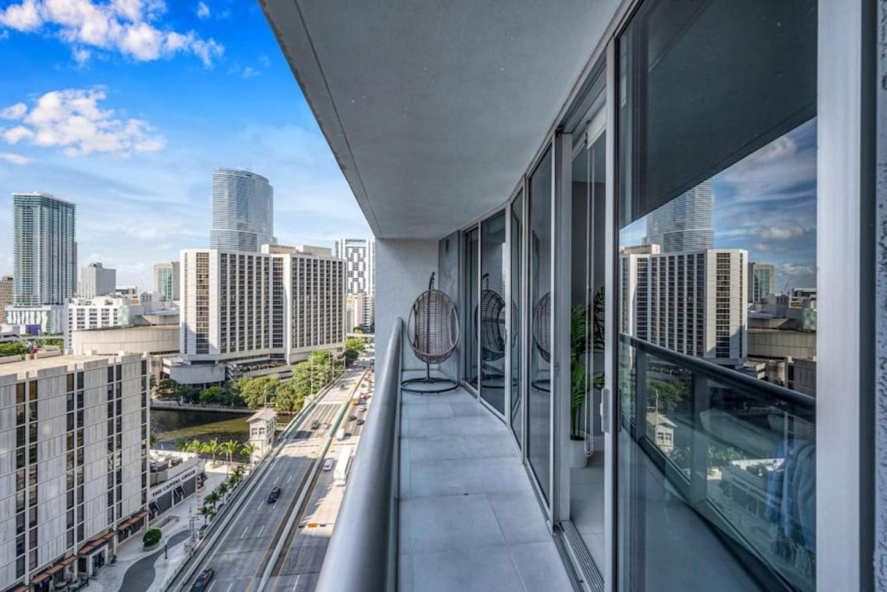 شقة Modern 1 Bed Icon Brickell With Amazing Views ميامي المظهر الخارجي الصورة